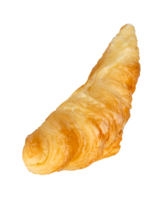 singolo Marrone o d'oro brioche isolato con ritaglio sentiero nel file formato png