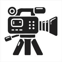 camera icon on white background vector