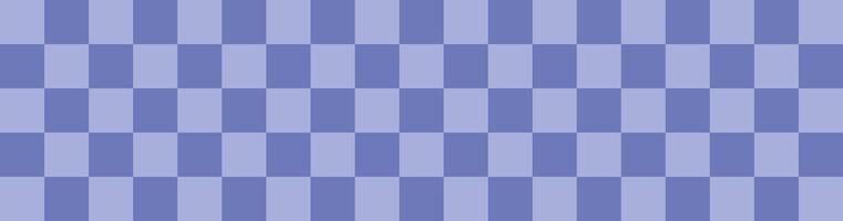 Abstract purple checkered pattern background with alternating light and dark violet squares. Concept of geometric symmetry, modern minimalism, texture, banner for creative and design projects vector