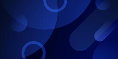Abstract dark blue background. Futuristic simple background. Dynamic shapes pattern. vector