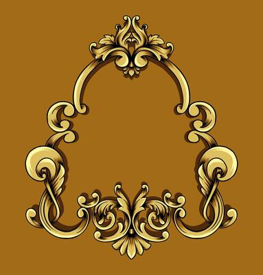Borders and Frames in traditional style. Ornamental elements for your designs.