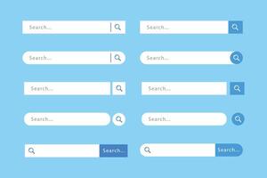 Search bar. Search forms for websites. www search. Web and ui interface. vector