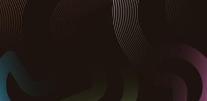 Dark, intertwined lines creating a soft and calming abstract background, perfect for modern digital art and design projects with subtle motion vector