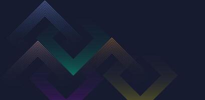 Geometric zig zag patterns with a dark gradient background, creating a sharp, energetic, and modern design for digital art and creative projects vector