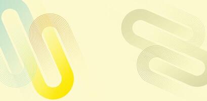 Soft yellow gradient forming smooth curving lines with a calming, fluid flow, ideal for abstract digital art and modern design projects vector