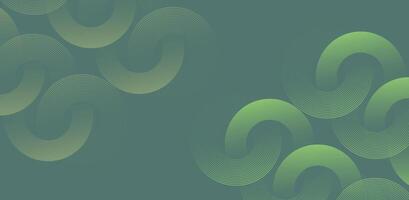 Subtle green waves and soft curving lines interwoven in an organic design, offering a peaceful and natural visual effect for digital art projects vector