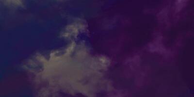 Dark Abstract Cloudy Background with Deep Purple and Blue Tones vector