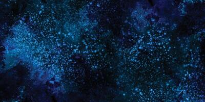 Dark Blue Cosmic Abstract Splatter Texture Background vector