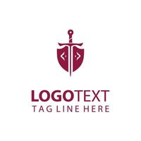 The Celestial Blade Sword Logo vector