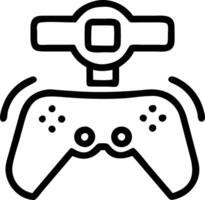 Augmented Reality Gaming Controller vector