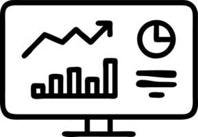 Automated Financial Dashboard vector
