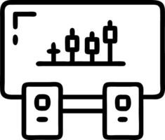 Automated Financial Trading Desk vector