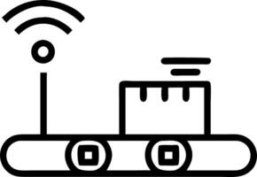 Automated Logistics Center vector
