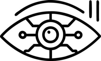 Bionic eye interface vector