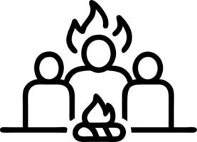 Bokeh digital art of a family gathering around a fireplace sharing stories vector