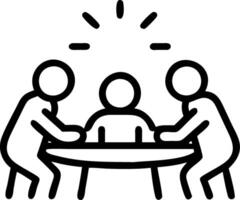 Bokeh digital art of a family playing board games around a glowing table vector