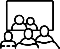 Bokeh digital art of a family watching an educational documentary on a smart TV vector