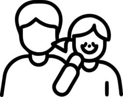 Bokeh digital art of a parent and child reading together on the couch vector
