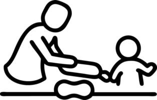 Bokeh digital art of a parent and child reading together on the couch vector
