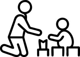 Bokeh digital art of a parent and child reading together on the couch vector