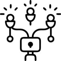 Bokeh digital art of a happy team collaborating remotely vector