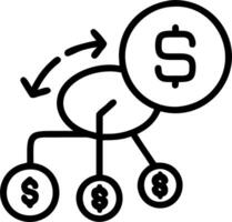 Bokeh Financial Decision Making vector