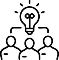 Business Leaders in a Futuristic Office Brainstorming Digital Strategies vector