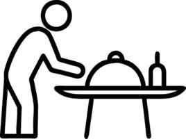 Candid shot of someone setting the table for dinner copy space available on the right vector