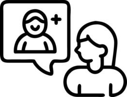 Close up of mother and baby interacting with a holographic family album macro shot with copy space vector