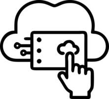 Competence in cloud innovation vector