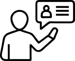 Customers Discussing Products with Salesperson vector