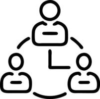 Digital Marketing Team Collaborating on a Future Growth Strategy vector