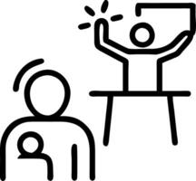 Employees in a Futuristic Office Engaging in Digital Skill Building Training vector
