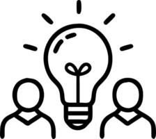 Group of Entrepreneurs Brainstorming vector