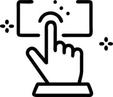 Holographic touchpad in an interactive workspace vector
