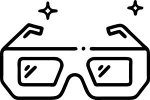 Holographic VR Glasses with Floating Workflow Automation and Steps vector