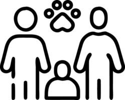 Macro shot of a family interacting with a futuristic kitchen gadget that projects recipe steps vector