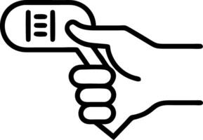 Macro shot of a healthcare workers hand using a gene sequencing device vector