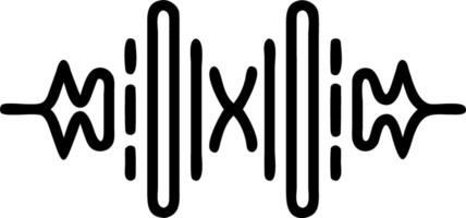 Macro shot of familys voices visualized as holographic waves vector