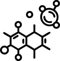 Microscopic view of smart materials vector
