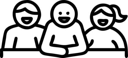 Millennials enjoying a picnic in the park candid smiles and laughter with copy space on the right vector
