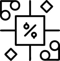 Minimalist tiles with geometric discount and currency patterns vector