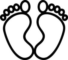 Mother holding baby feet plain pink background with soft shadows and copy space vector