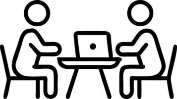 Parents teaching children to code on laptops vector