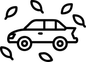 Soft abstract digital art of a car driving through a tunnel with lights during a road trip vector