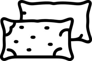 Soft abstract patterns on throw pillows vector