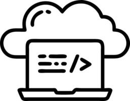 Soft glow of abstract code vector