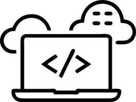 Soft glow of abstract code vector