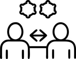 Software engineers debugging AI algorithms vector
