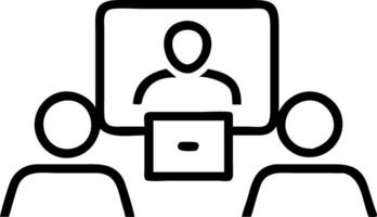 Students using AI tablets in classroom vector